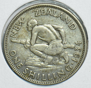 New Zealand 1934 Shilling 0 240887 combine shipping