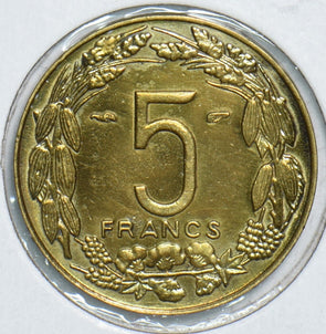 French Colonies 1958 5 Francs Cameroon Gazelle 198765 combine shipping