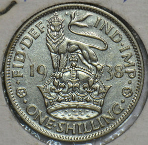Great Britain 1938 Shilling Lion animal 197382 combine shipping
