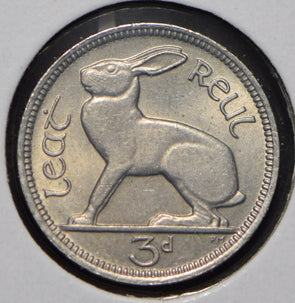 Ireland 1965 3 Pence Hare animal  291722 combine shipping