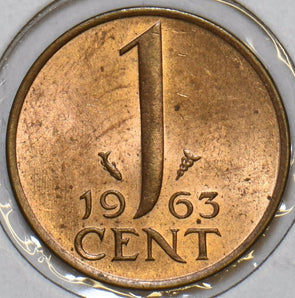 Netherlands 1963 Cent 152561 combine shipping