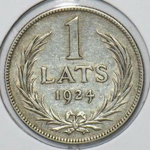 Latvia 1924 Lats 295664 combine shipping