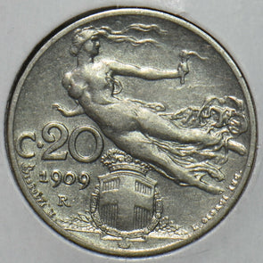 Italy 1909 20 Centesimi 195461 combine shipping