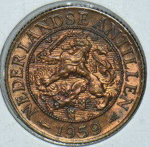 Netherlands Antilles 1959 Cent 291625 combine shipping