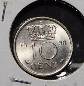 Netherlands 1958 10 Cent  900381 combine shipping