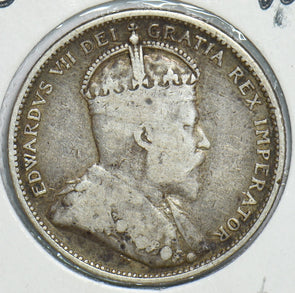 Canada 1910 25 Cents 298691 combine shipping