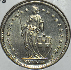 Switzerland 1978 2 Francs 196209 combine shipping