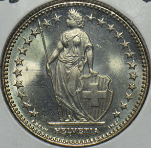 Switzerland 2008 2 Francs BU 196186 combine shipping