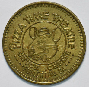 1981 25 play value Chucke Cheese Token Micky Mouse animal 292505 combine shipp