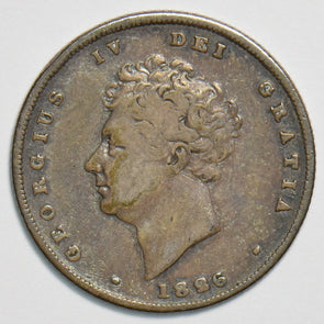 Great Britain 1826 Shilling 0 Britanniarum rex fidei defensor 197837 combine shi