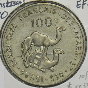 French Colonies 1970 100 Francs Camel animal Afars & Issas 297912 combine shippi