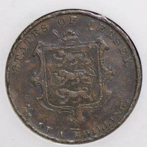 Jersey 1861 1/13 Shilling  J0094 combine shipping