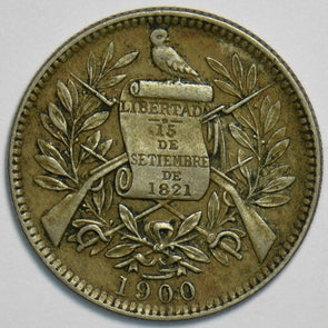Guatemala 1900 Real Bird animal 240760 combine shipping