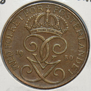 Sweden 1950 5 Ore 195509 combine shipping