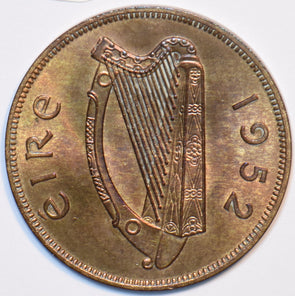 Ireland 1952 Penny Hen with chicks animal 903429 combine shipping
