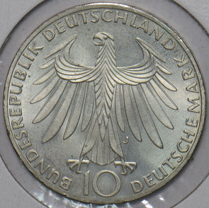 Germany 1972 10 Mark Eagle animal Olympic Games 1972 in Munich 195175 combine sh