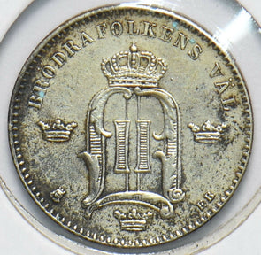 Sweden 1881 10 Ore 192664 combine shipping