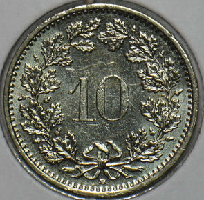 Switzerland 1991 10 Rappen UNC 903585 combine shipping