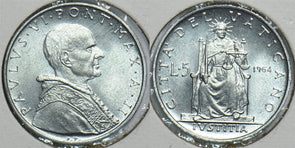Vatican 1964 5 Lire 198447 combine shipping