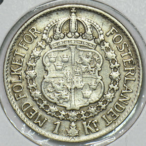 Sweden 1937 Krona 197058 combine shipping