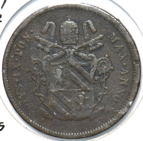 Italian States 1851 1846-1878 2 Baiocchi 294400 combine shipping