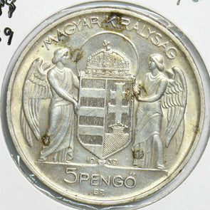 Hungary 1939 5 Pengo 298147 combine shipping