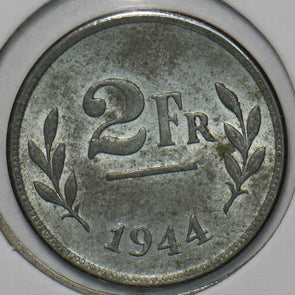 Belgium 1944 2 Francs 195873 combine shipping