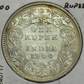 British India 1900 C Rupee 240717 combine shipping
