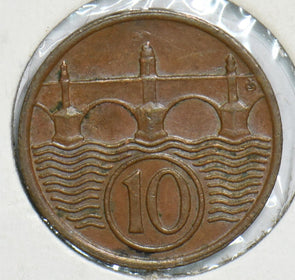 Czechoslovakia 1937 10 Haleru 198746 combine shipping