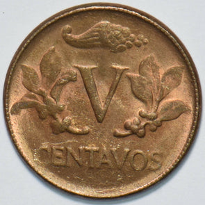 Colombia 1966 5 Centavos 293365 combine shipping