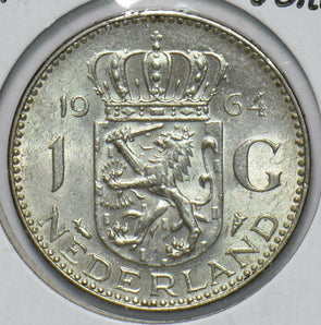 Netherlands 1964 Gulden Lion animal 292468 combine shipping