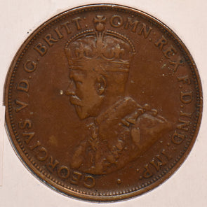 Australia 1920 Penny NO DOT AU0076 combine shipping
