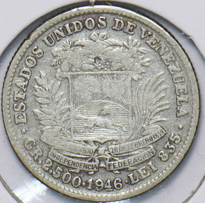 Venezuela 1946 50 Centavos Horse animal 192184 combine shipping
