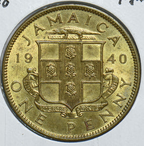 Jamaica 1940 Penny 299058 combine shipping