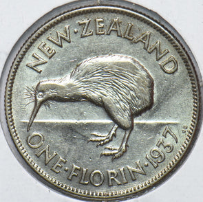 New Zealand 1937 Florin Kiwi Bird animal 240037 combine shipping