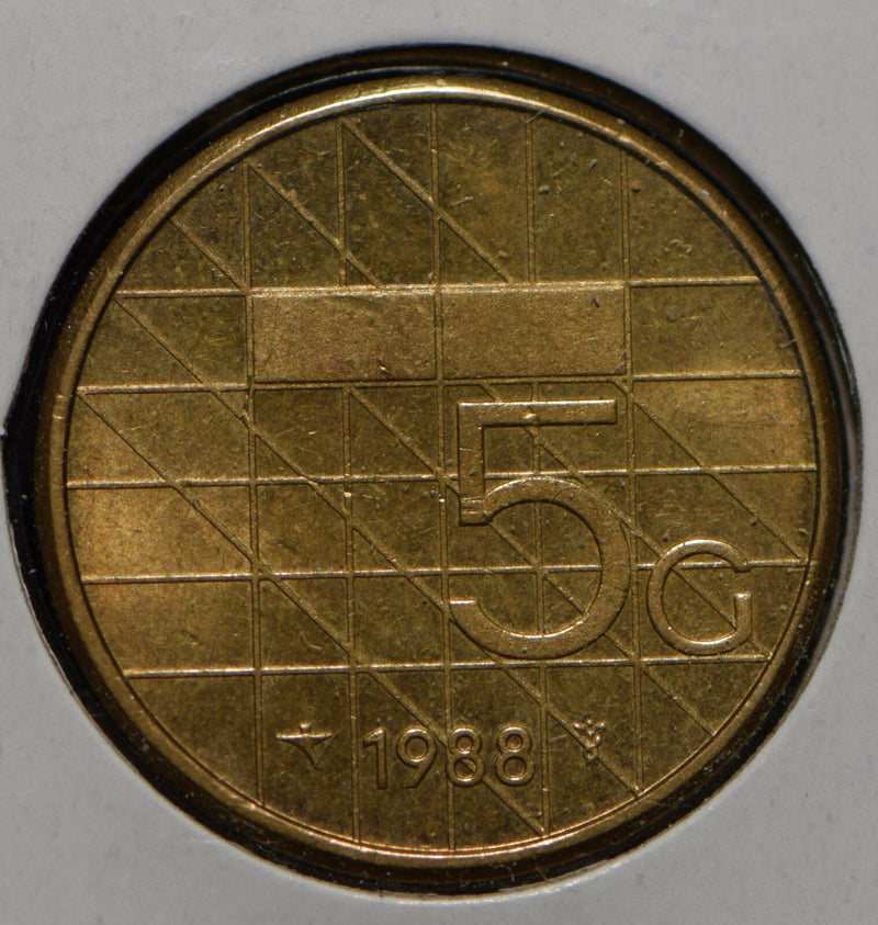 Netherlands 1988 5 Cents  901626 combine shipping