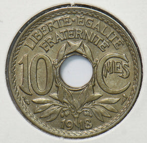 France 1918 10 Centimes 900148 combine shipping
