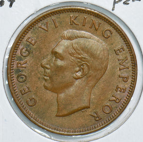 New Zealand 1944 1/2 Penny 198940 combine shipping