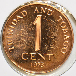 Trinidad & Tobago 1973 Cent Proof 904003 combine shipping