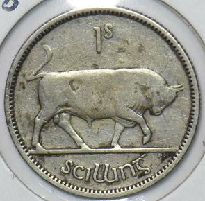 Ireland 1928 Shilling Bull animal 151563 combine shipping