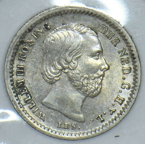 Netherlands 1850 5 Cents AU-UNC 291557 combine shipping