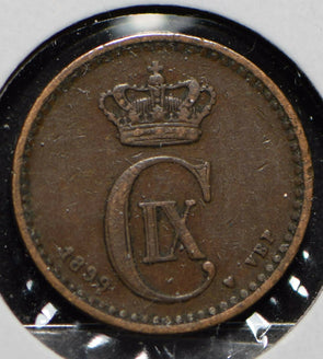 Denmark 1899 Ore Dolphin animal  901446 combine shipping