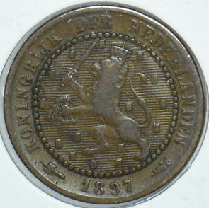 Netherlands 1897 Cent 291578 combine shipping