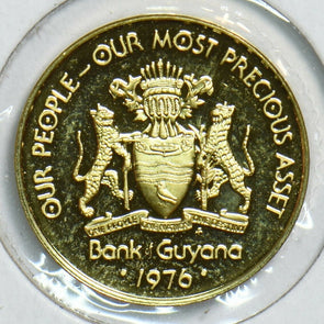 Guyana 1976 Cent Manateeanimal 904435 combine shipping
