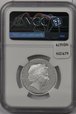 Australia 1998 20 Cents silver NGC Proof 70UC 1995 United Nations 20C Perfect 70
