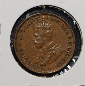 Australia 1933 1/2 Half Penny  900015 combine shipping