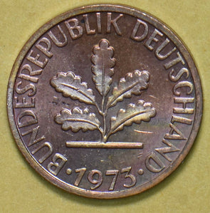 Germany 1973 Pfennig 292559 combine shipping