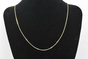 18K Gold Necklace 5.77g 25'' RG0194
