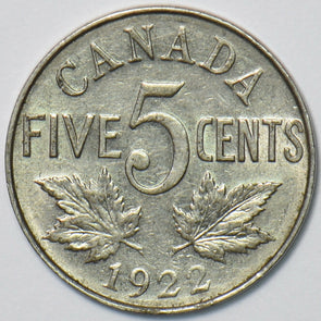 Canada 1922 5 Cents 150984 combine shipping