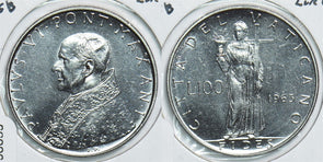 Vatican 1963 100 Lire 198659 combine shipping